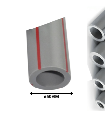 Tubo Polifusion PPR 50 Mm Mt/ln Agua Caliente Lin