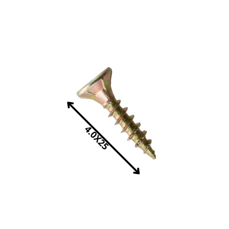 TORNILLO MADERA AGLOMERADO (4.0X 25)