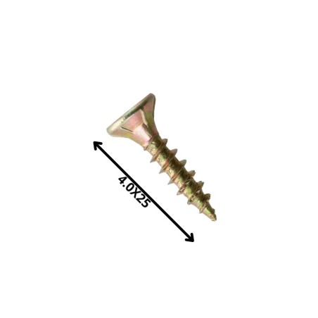 TORNILLO MADERA AGLOMERADO (4.0X 25)