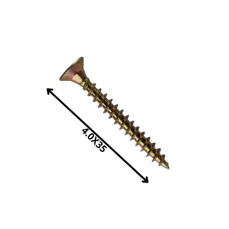TORNILLO MADERA AGLOMERADO (4.0X 35)
