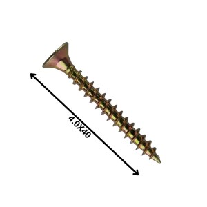 TORNILLO MADERA AGLOMERADO (4.0X 40)