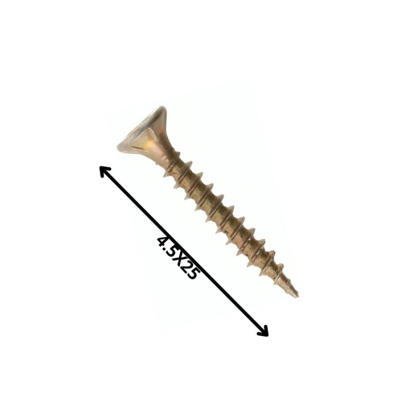 TORNILLO MADERA AGLOMERADO (4.5X 25)