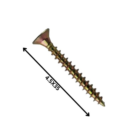 TORNILLO MADERA AGLOMERADO (4.5X 35)