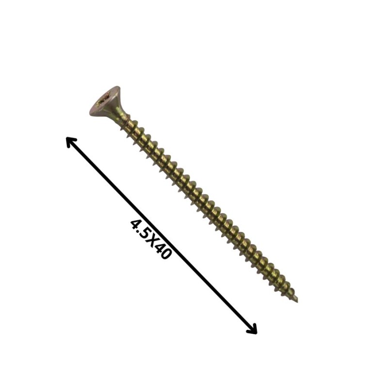 TORNILLO MADERA AGLOMERADO (4.5X 40)