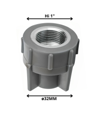 Terminal Polifusion Rosca Metal Hi 32x1 "