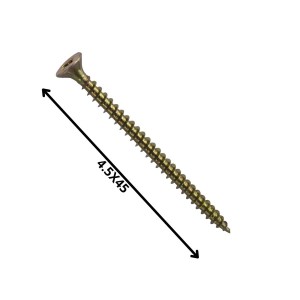 TORNILLO MADERA AGLOMERADO (4.5X 45)