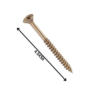 TORNILLO MADERA AGLOMERADO (4.5X 50)