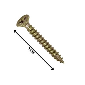 TORNILLO MADERA AGLOMERADO (5.0X 35)