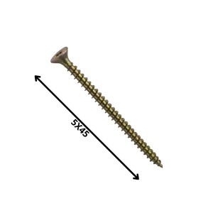 TORNILLO MADERA AGLOMERADO (5.0X 45)
