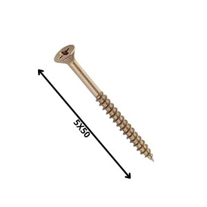 TORNILLO MADERA AGLOMERADO (5.0X 50)