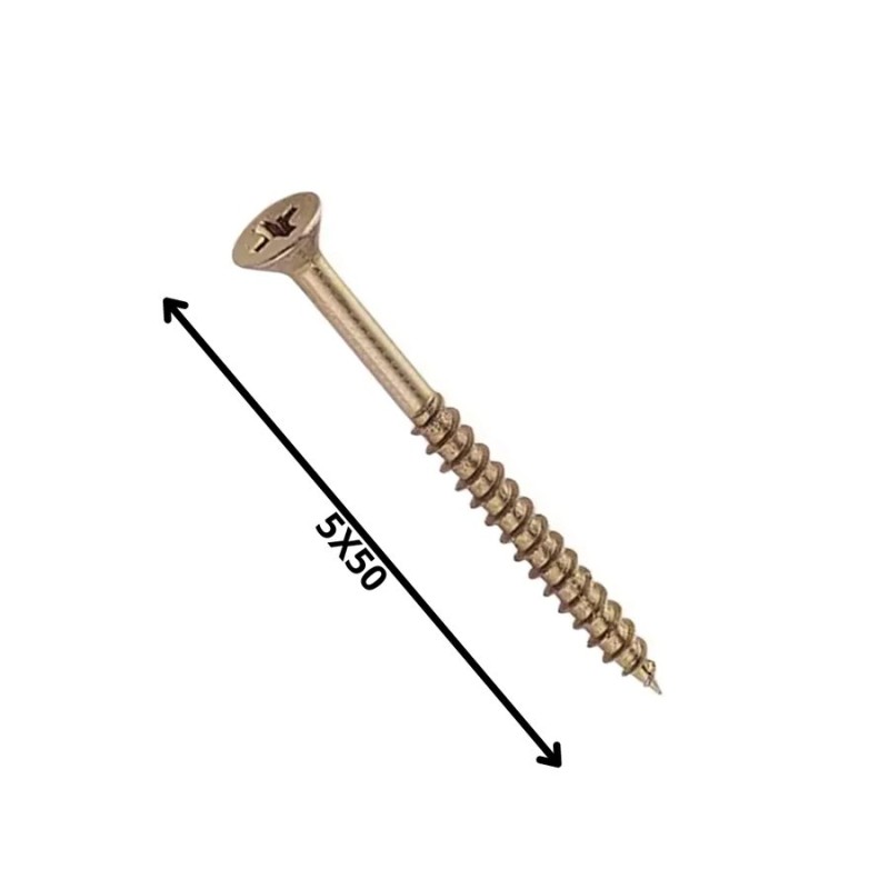 TORNILLO MADERA AGLOMERADO (5.0X 50)