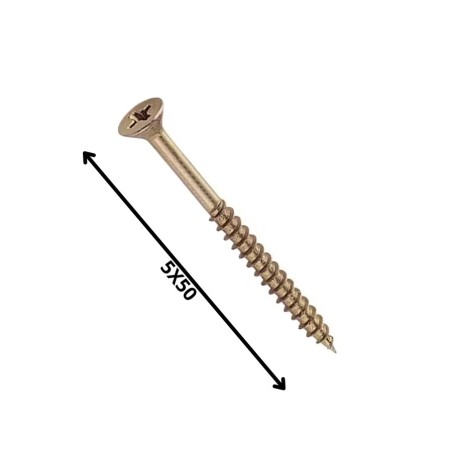 TORNILLO MADERA AGLOMERADO (5.0X 50)