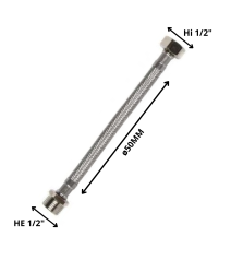 Flexible Agua 1/2 Hi X 1/2...