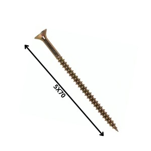 TORNILLO MADERA AGLOMERADO (5.0X 70)