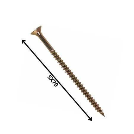 TORNILLO MADERA AGLOMERADO (5.0X 70)