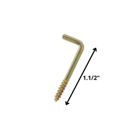 TORNILLO ESCUADRA DICROMATADO 11/2"