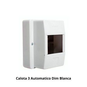 CALOTA 3 AUTOMATICO DIM BLANCA
