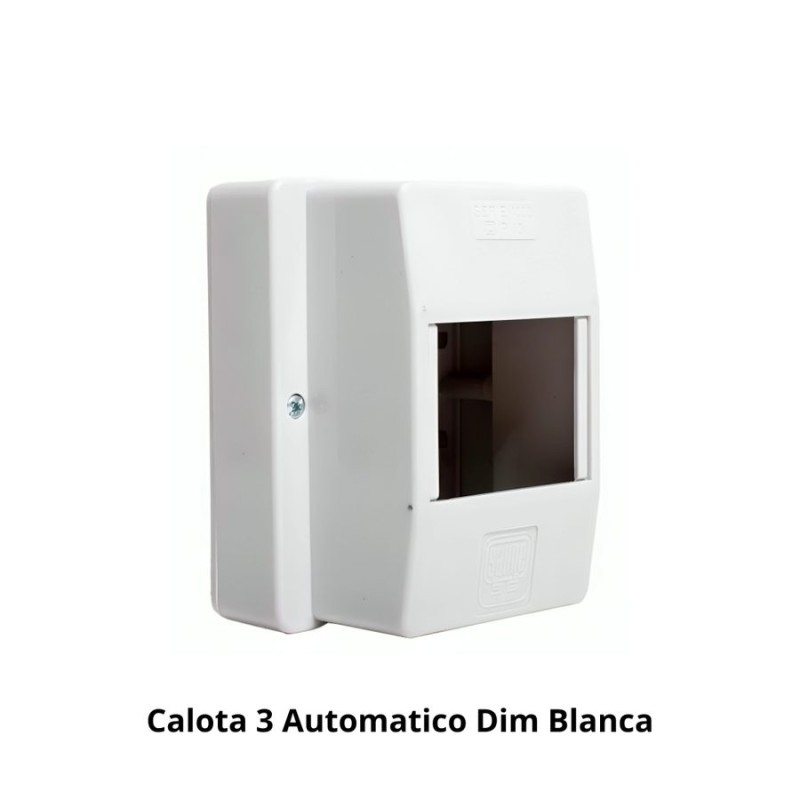 CALOTA 3 AUTOMATICO DIM BLANCA