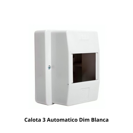 CALOTA 3 AUTOMATICO DIM BLANCA