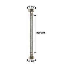 Flexible Agua 1/2 Hi X 1/2...