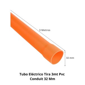 TUBO ELECTRICO TIRA 3MT PVC CONDUIT 32 MM
