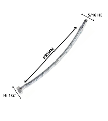 Flexible Agua 1/2 Hi X 5/16...