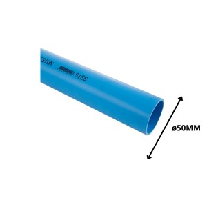 TUBO PVC PRESION CLASE 10 VALOR X MT__ 50 MM