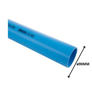 TUBO PVC PRESION CLASE 10 VALOR X MT__ 90 MM