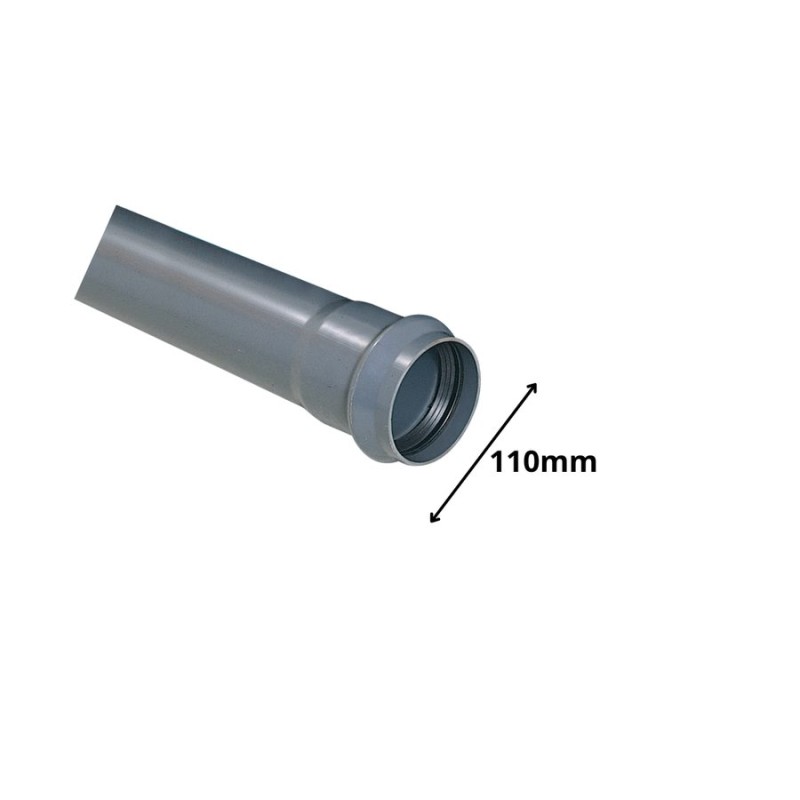 TUBO PVC PRESION CLASE 10 VALOR X MT__110 MM
