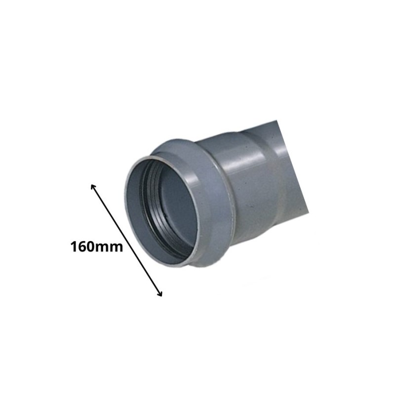 TUBO PVC PRESION CLASE 6 C/GOMA 160X6 MTS TIRA