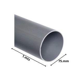 TUBO PVC SANITARIO VALOR POR METRO LINEAL 75 MM