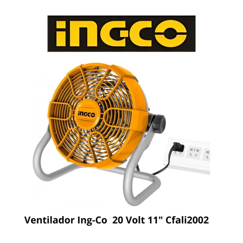 VENTILADOR INGCO INALAMBRICO 20 VOLT 11" CFALI200