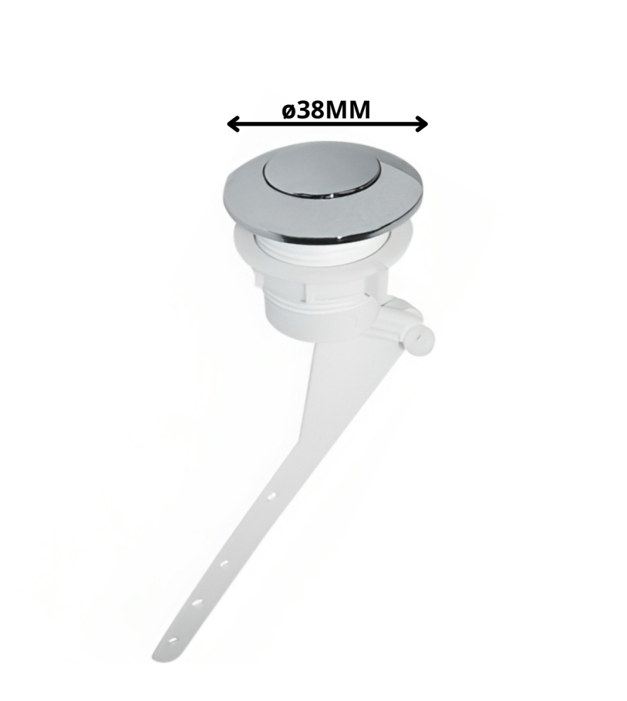 BOTON ESTANQUE LATERAL CROMADO GENERICO 38 MM