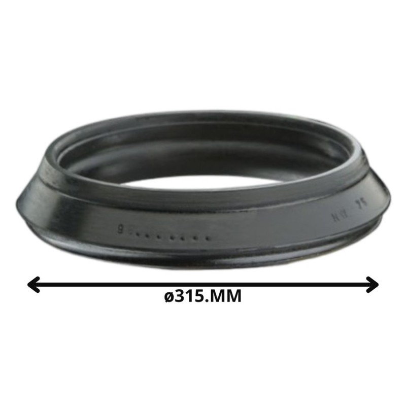 ANILLO DE GOMA ANGER HIDRAULICO 315 MM 62211