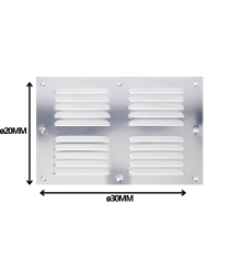 Celosia 20x30 Aluminio Lisa...