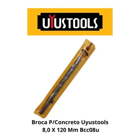 BROCA CONCRETO GENERICA 8,0 X 120 MM BCC08U