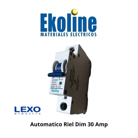 AUTOMATICO RIEL DIM 30 AMP