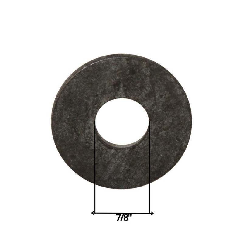 GOLILLA PLANA CALIBRADA NEGRA 7/8"