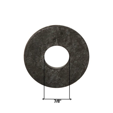 GOLILLA PLANA CALIBRADA NEGRA 7/8"