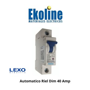 AUTOMATICO RIEL DIM 40 AMP