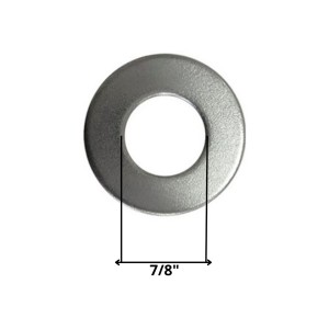 GOLILLA PLANA CALIBRADA ZINCADA 7/8"