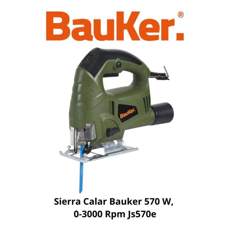 SIERRA CALADORA BAUKER 570 W, 0-3000 RPM JS570E