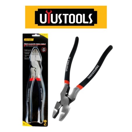 ALICATE UYUSTOOLS MULTIPLE CORTE CRIMPEADOR 10" AL