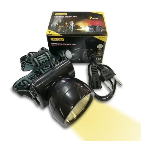 LINTERNA UYUSTOOLS 01 LED RECARG CABEZA LNC503