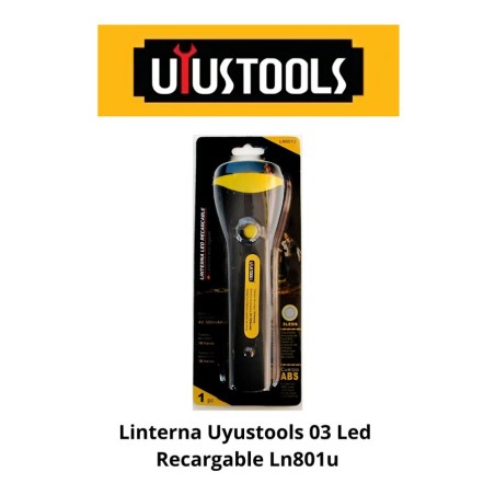 LINTERNA UYUSTOOLS 03 LED RECARGABLE LN801U