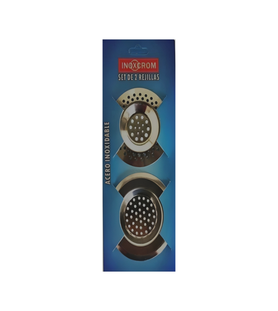 Rejilla Acero/inox Set 2 Unidades Blister