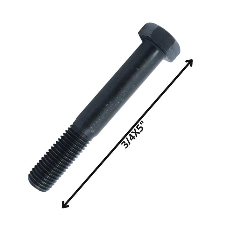 PERNO HEXAGONAL GRADO 2 HILO CTE 3/4 X 5 NEGRO