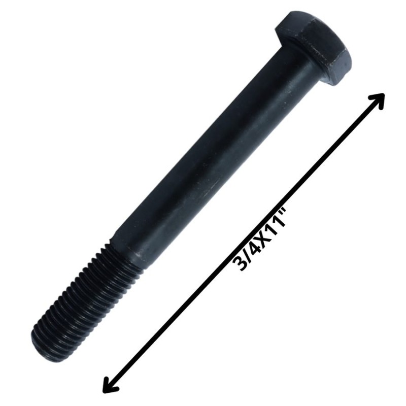 PERNO HEXAGONAL GRADO 2 HILO CTE 3/4 X 11 NEGRO