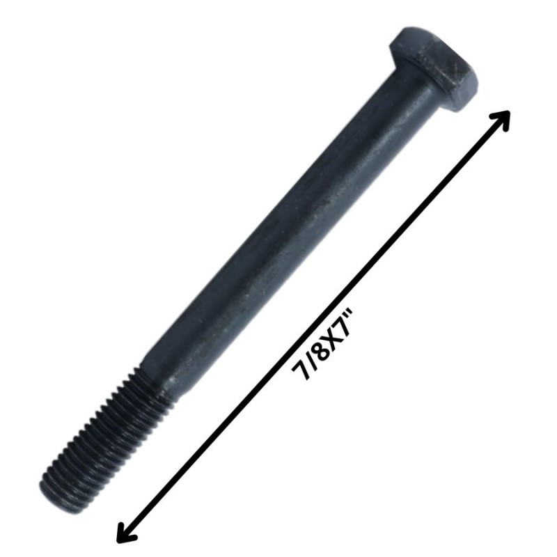 PERNO HEXAGONAL GRADO 2 HILO CTE 7/8 X 7 NEGRO