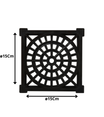 Rejilla Plastica Cuadrada...